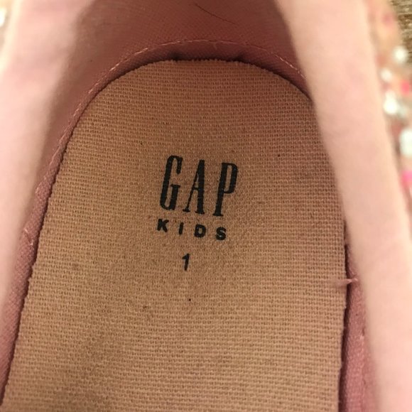 Gap Kids Pink Sparkles Slip Ons - Picture 3 of 8